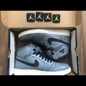 Air Jordan 1 retro high grey/black/white